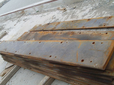 Steel supports